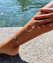 Load image into Gallery viewer, I Need Vacation - Bracelet / Anklet Set