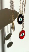 Load and play video in Gallery viewer, Keep Them Evil Eyes Away - 18K Gold Plated Evil Eye Necklace - Nazar
