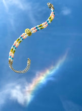 Load image into Gallery viewer, 24k Gold Plated - Freshwater Pearl - Smiley - Glass Beads - Bracelet