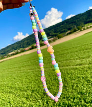 Load image into Gallery viewer, Sunny Day - Evil Eye - Wristlet Phone Strap - Phone Chain