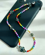 Load image into Gallery viewer, Chosen - Crystal Wristlet Phone Strap - Evil Eye