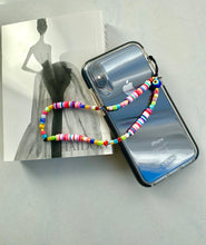 Load image into Gallery viewer, Rainbow Cake - Wristlet Phone Strap