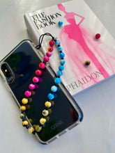 Load image into Gallery viewer, Tie Dye Jade - Wristlet Phone Strap