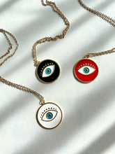 Load image into Gallery viewer, Keep Them Evil Eyes Away - 18K Gold Plated Evil Eye Necklace - Nazar
