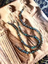 Load image into Gallery viewer, Holographic M O O N S T O N E - Necklace - Black/Gray Frosted