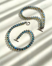 Load image into Gallery viewer, Holographic M O O N S T O N E - Necklace - Black/Gray Frosted