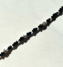 Load image into Gallery viewer, 24k - Freshwater Pearl - Custom Letters Bracelet