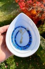 Load image into Gallery viewer, Talking to the Moon - 24k - Crystal Choker/Necklace
