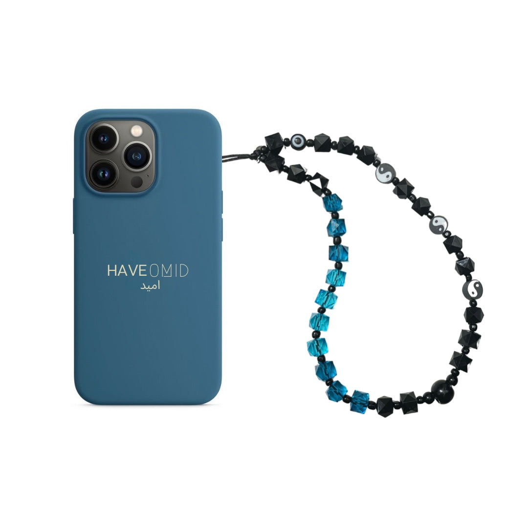 Once in a Blue Moon - Wristlet Phone Strap