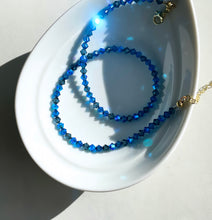 Load image into Gallery viewer, Talking to the Moon - 24k - Crystal Choker/Necklace