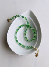 Load image into Gallery viewer, Olive You - 24k - Crystal Choker/Necklace