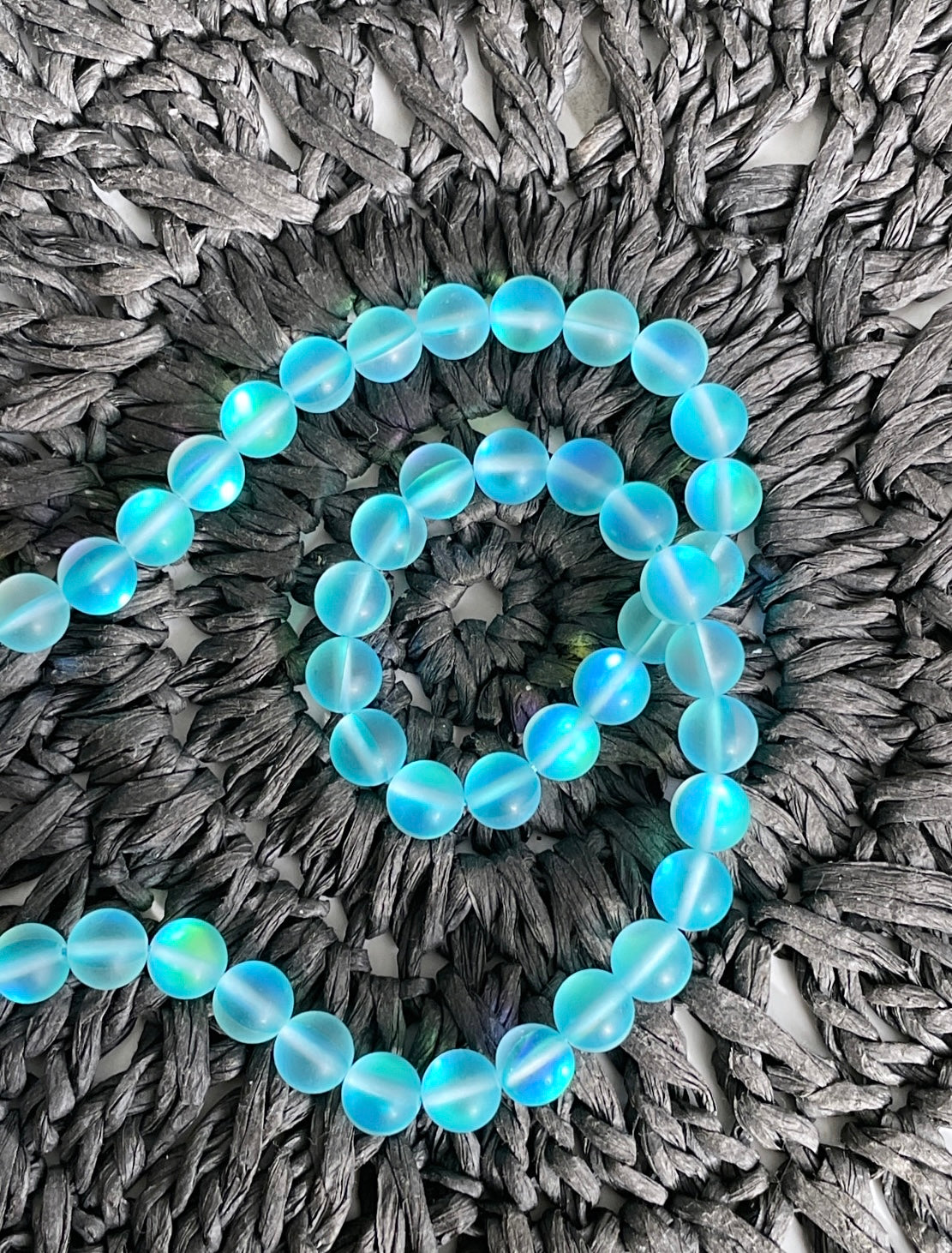 Opalite Beaded Bracelet - 4mm beads