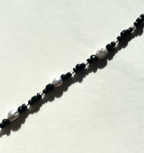 Load image into Gallery viewer, 24k - Freshwater Pearl - Custom Letters Bracelet
